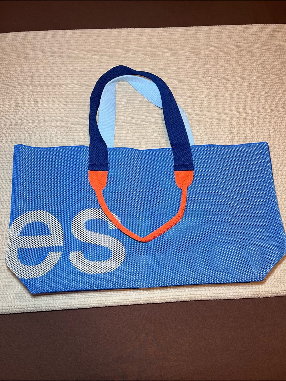 Curves Perforated Tote by Sean Brown - Picture 6 of 9